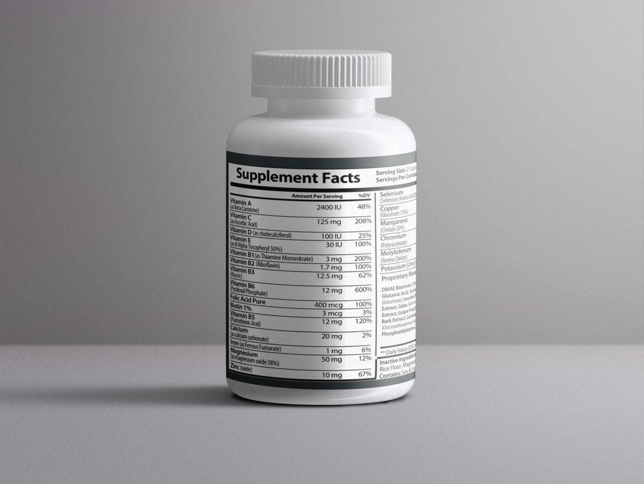 ALERTIQ: Cognitive Support | 60 Capsules – Focus Complex with L-Theanine, Bacopa & Natural Energy