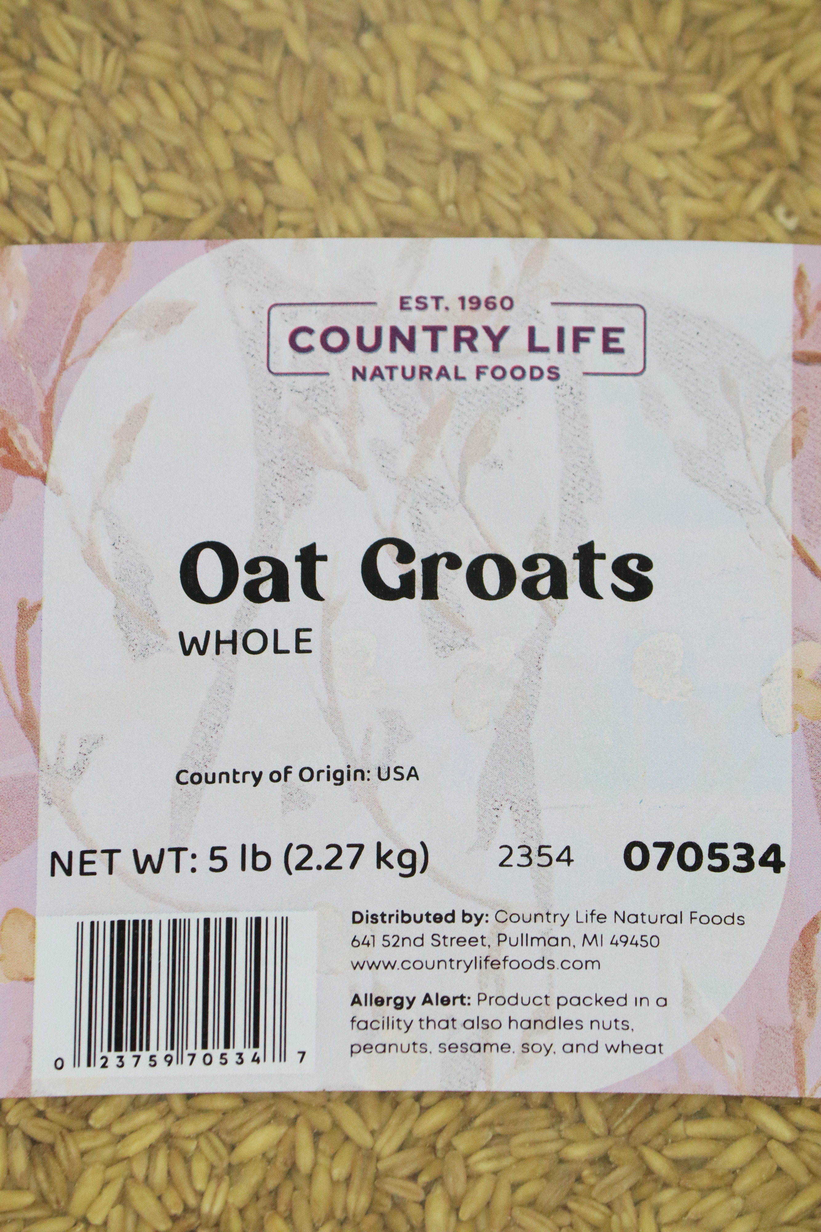 Oat Groats, Whole DestGlow