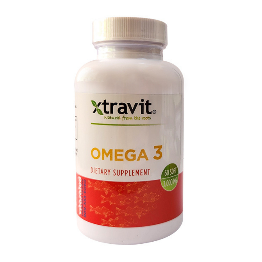 Xtravit Omega 3 3000 mg Softgels (60 ct) DestGlow