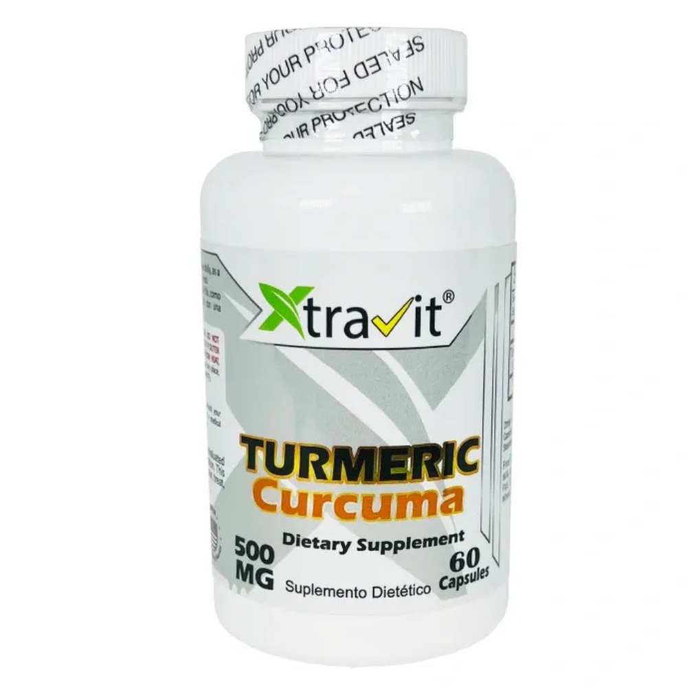 Xtravit Turmeric Curcuma Capsules (60 ct) DestGlow