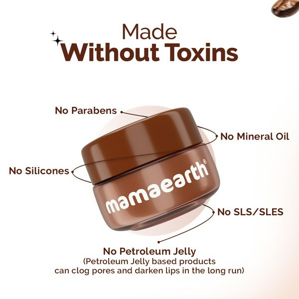 Mamaearth Cocoa Moisture Therapy Lip Balm with Cocoa Butter & Coffee For Dry & Chapped Lips