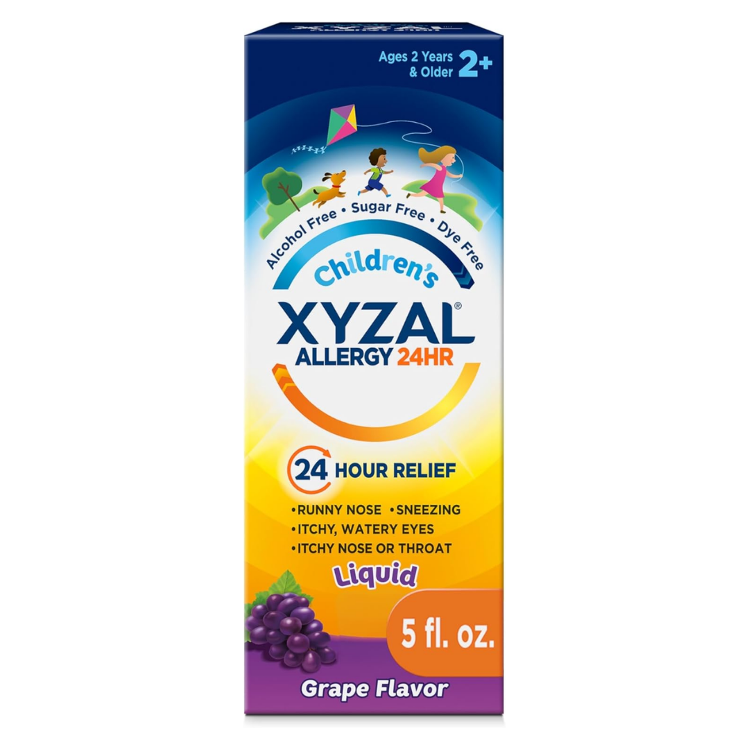 XYZAL Allergy 24HR Syrup Grape (5 oz) DestGlow