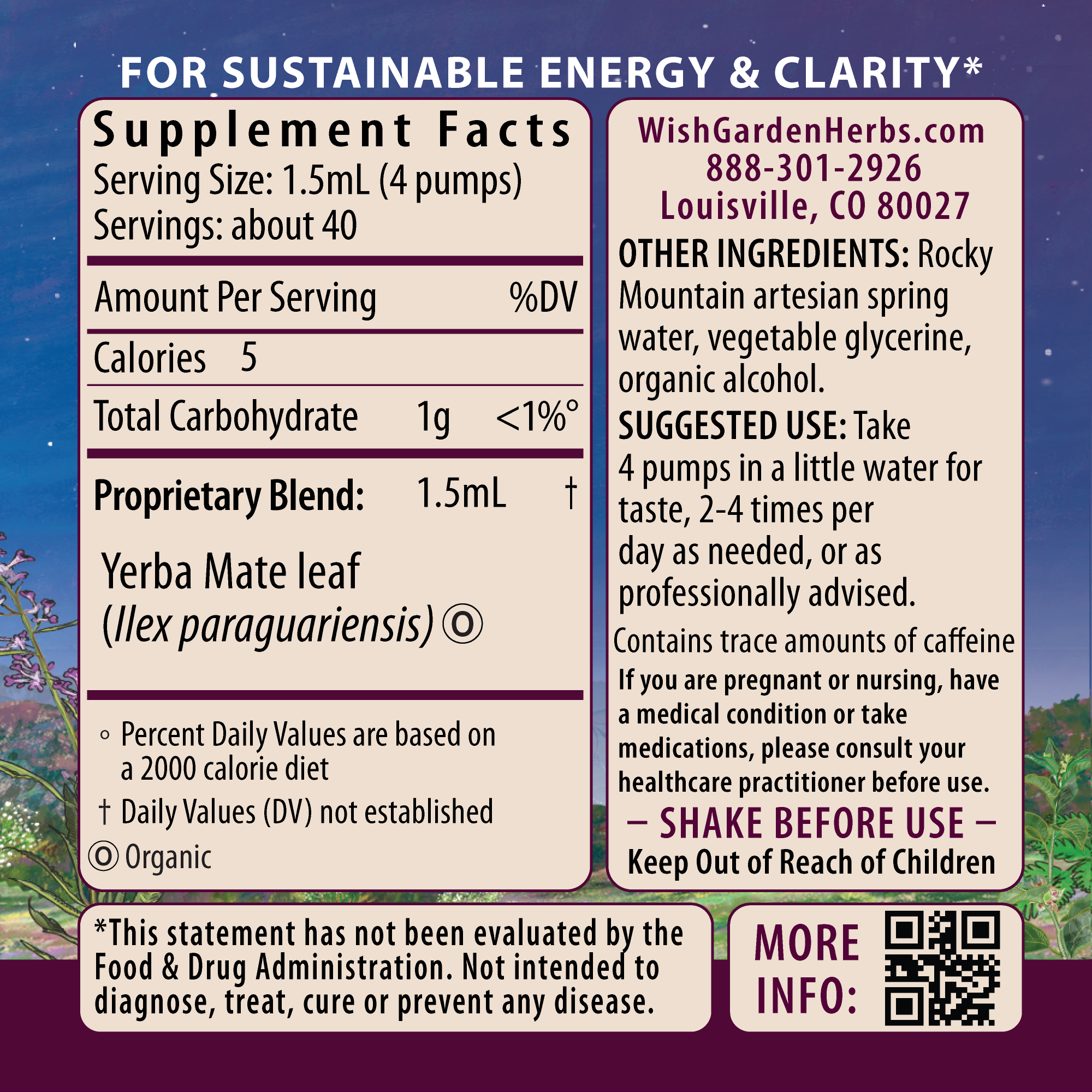 Yerba Mate by WishGarden Herbs