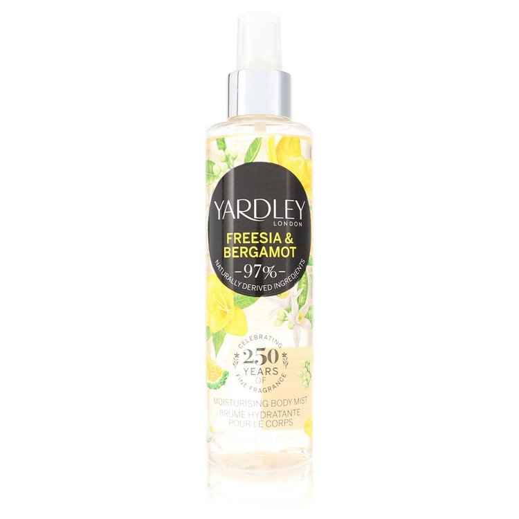 Yardley Freesia & Bergamot by Yardley London Body Fragrance Spray 2.6 oz for Women