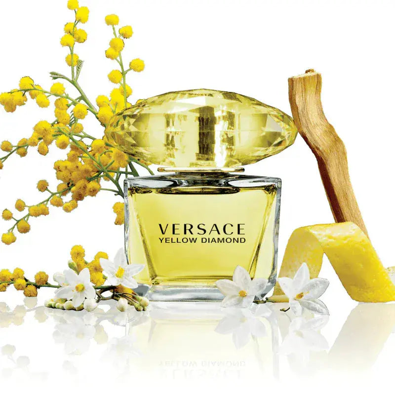 Yellow Diamond By Versace For Women 4Pcs Set EDT Spray by perfumesandrea