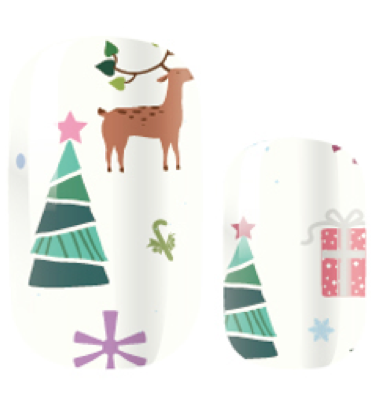 Christmas Forest by Candied Nails
