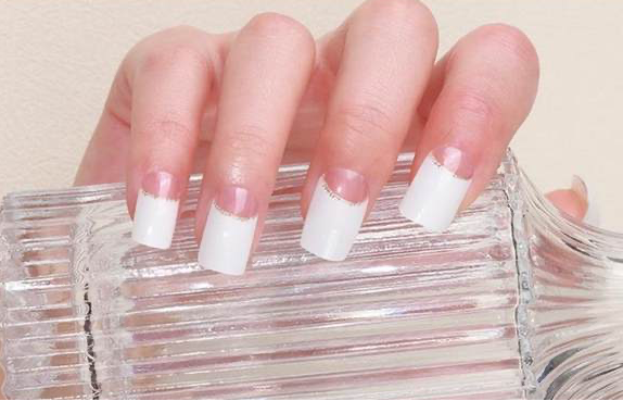 French Nails Gel Nails by Candied Nails