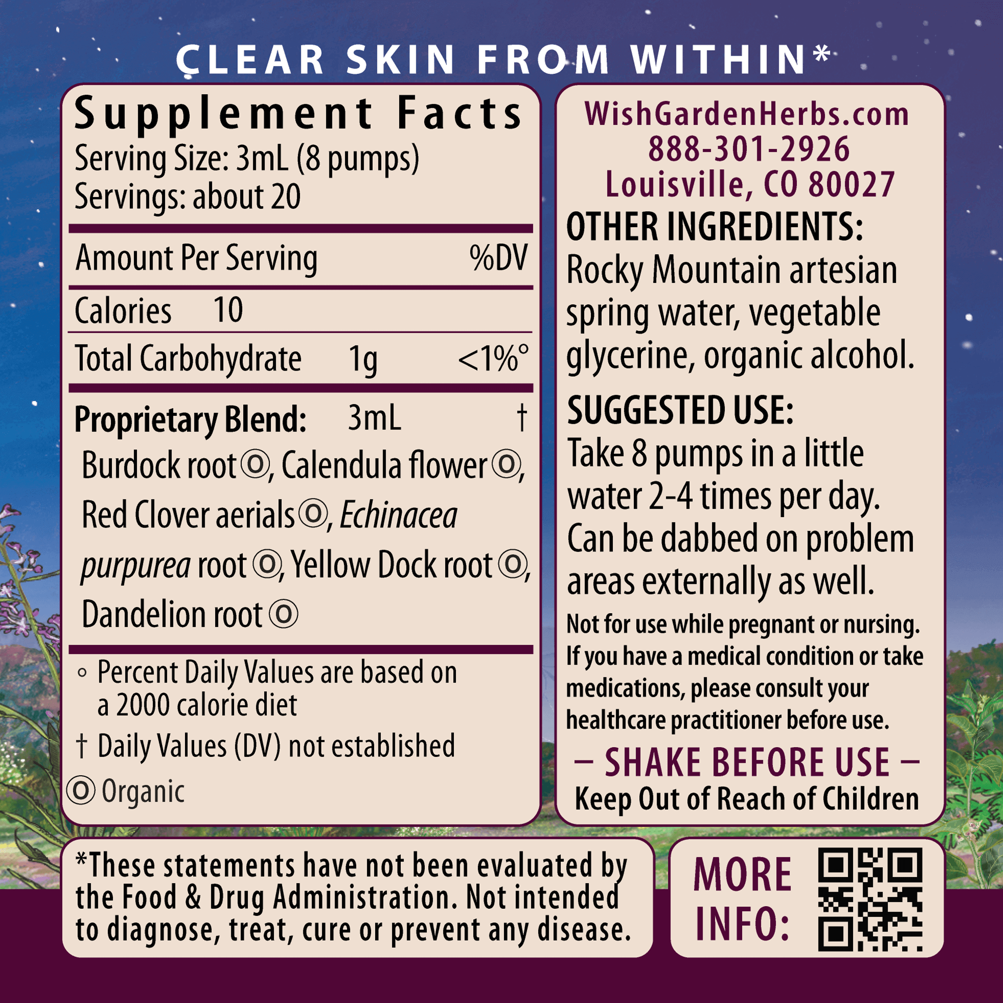 Clear Complexion, Blemish Control DestGlow