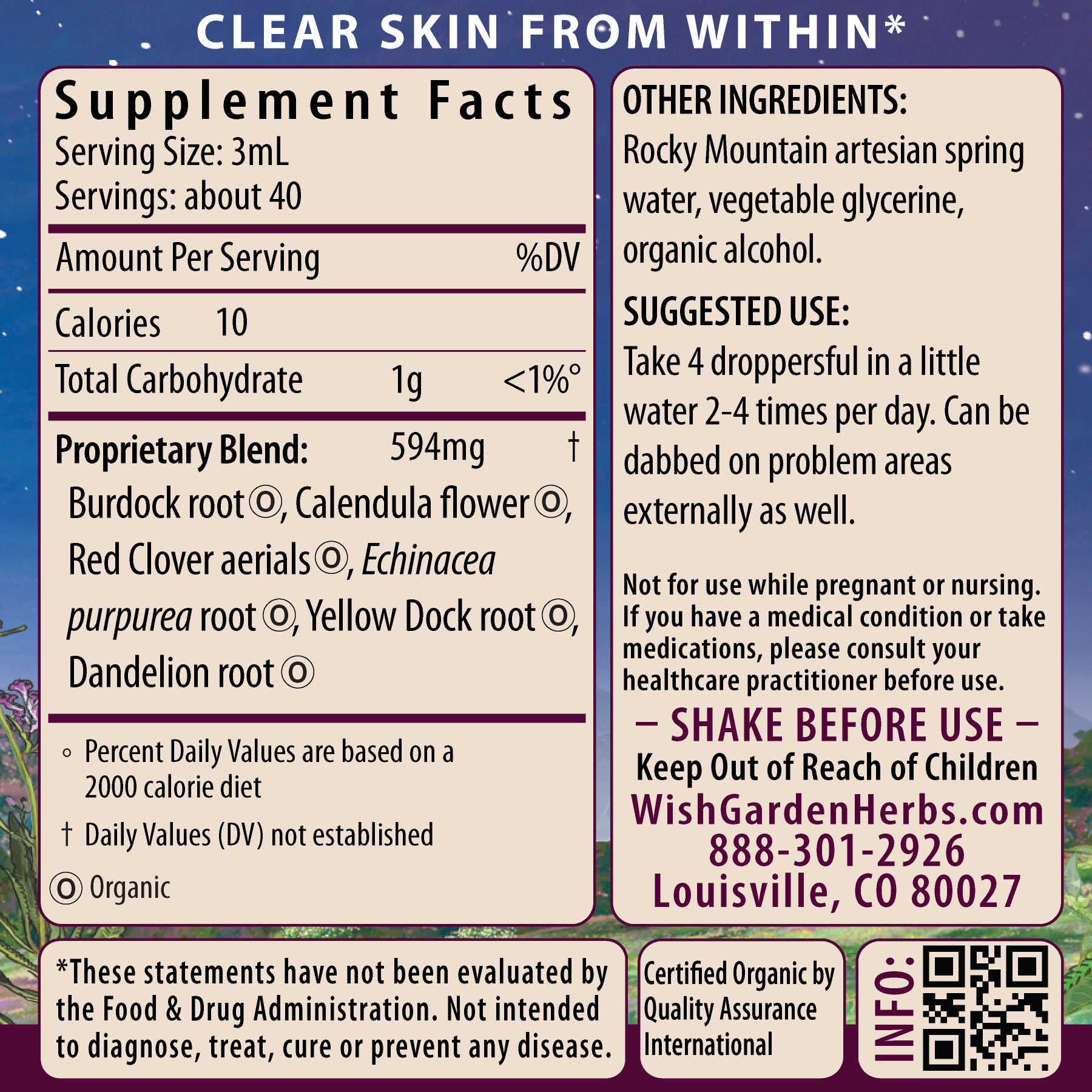 Clear Complexion, Blemish Control DestGlow