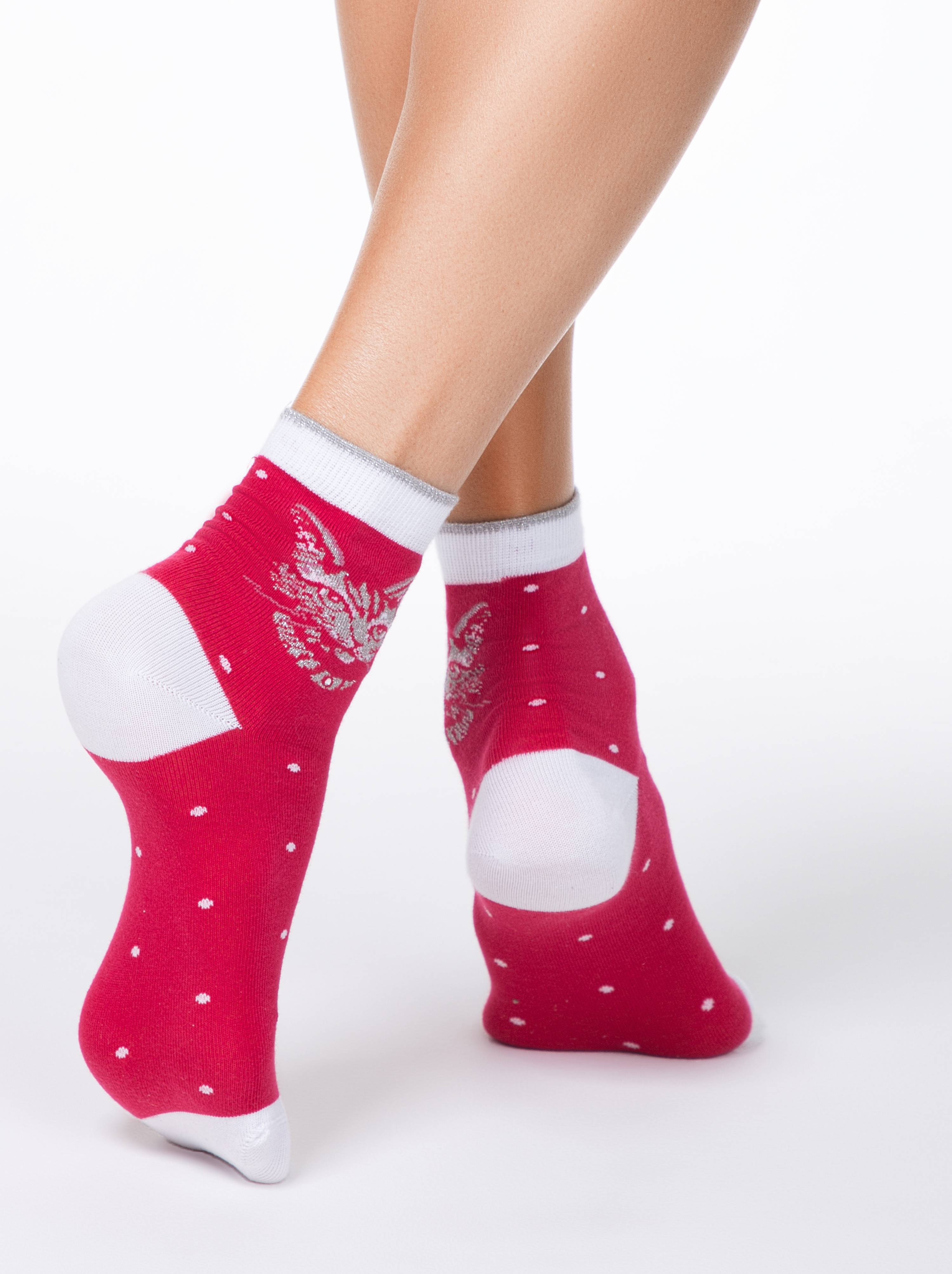 Conte Elegant Cotton Socks (2 pairs) - Lady Cat - DestGlow