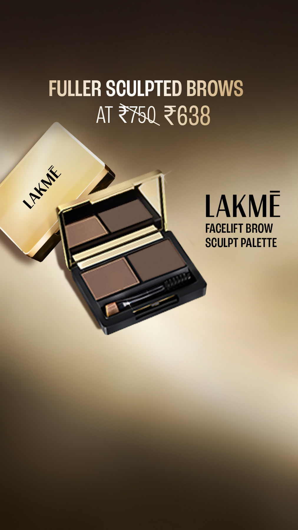 Lakme Facelift Brow Sculpt Palette