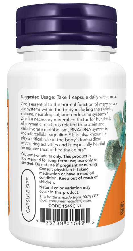 Zinc Picolinate 50mg by Country Life Natural Foods