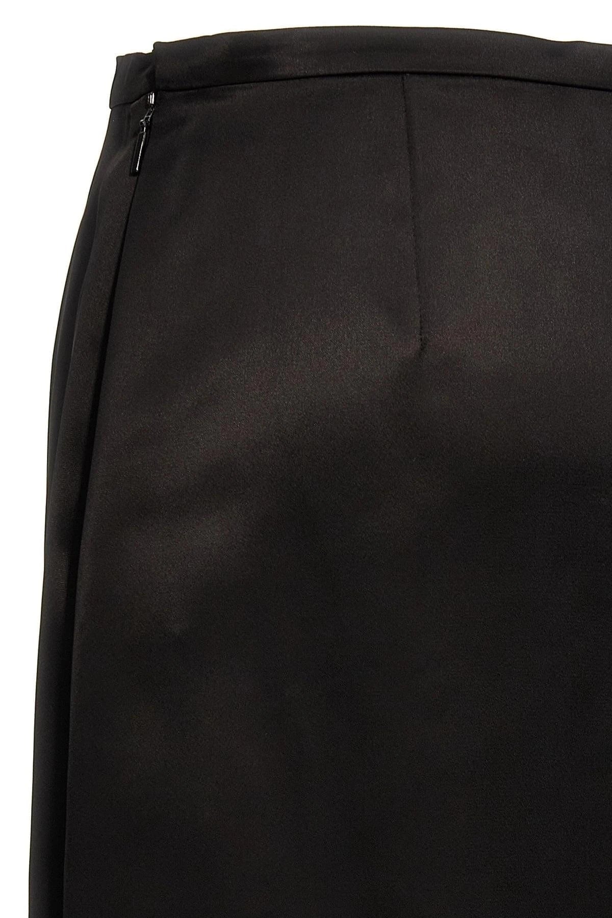 Saint Laurent Women Satin Skirt DestGlow