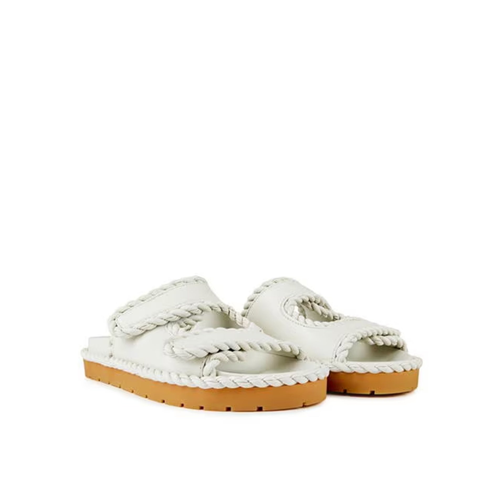 Bottega Veneta Jack Flat Mule Sandals Women by Luosophy