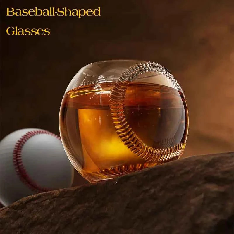 Home Run Baseball Decanter Set