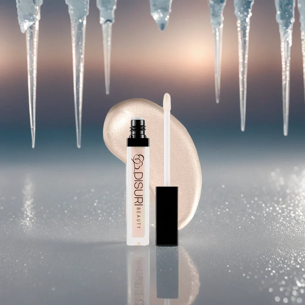 DISURI Beauty Shimmer Blast Lip Gloss - Ice Queen (S30)