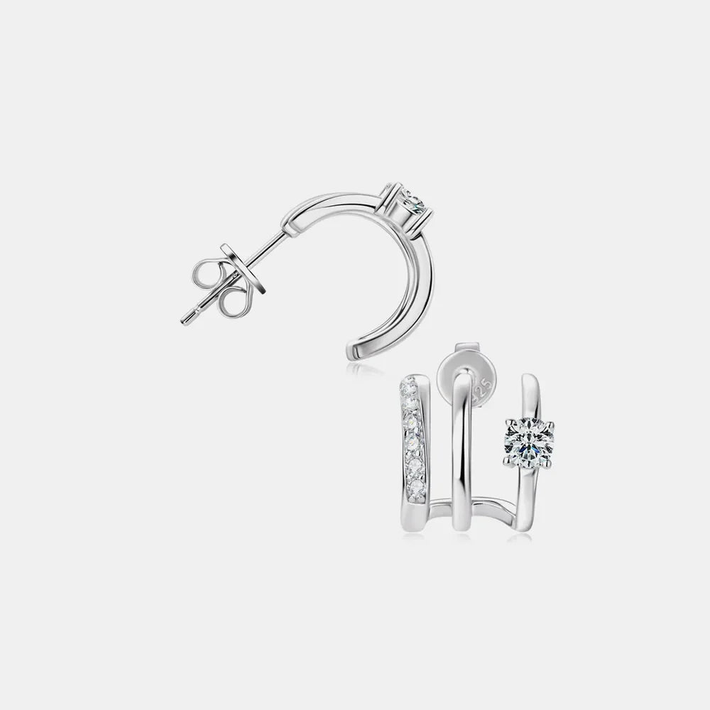 Sparkala™ 925 Sterling Silver Earrings by Sparkala