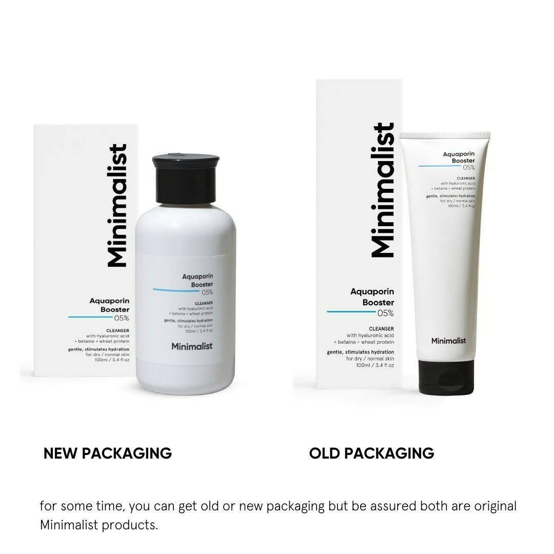 Minimalist Aquaporin Booster 05% Cleanser by Dista