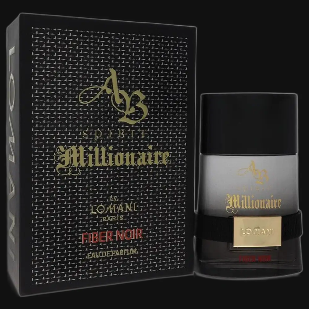 Ab Spirit Millionaire Fiber Noir By Lomani Cologne for Men by Gamer Scents