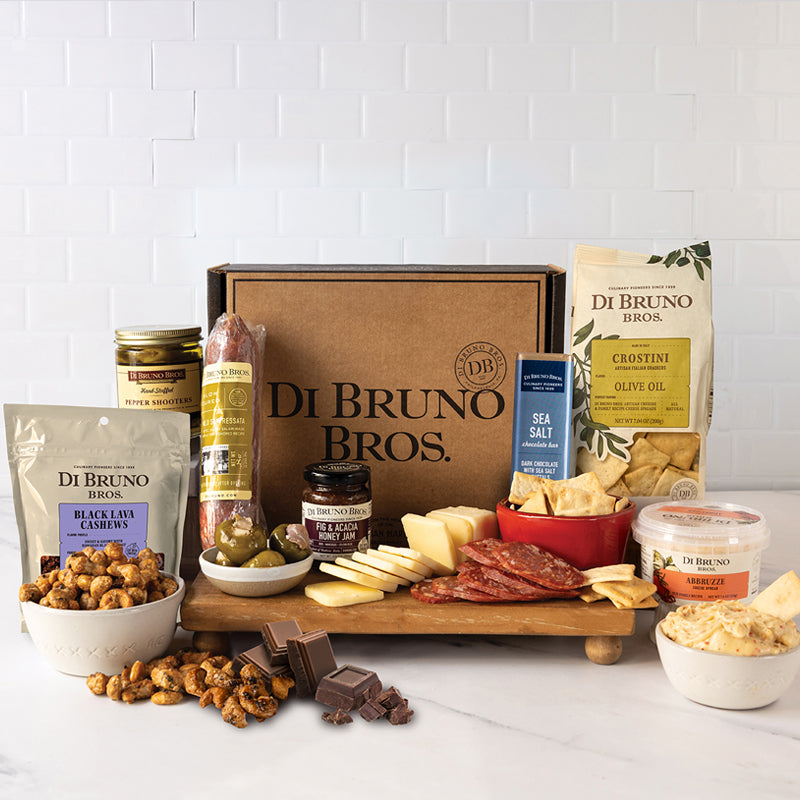 Abbondanza Cheese & Charcuterie Gift Box DestGlow