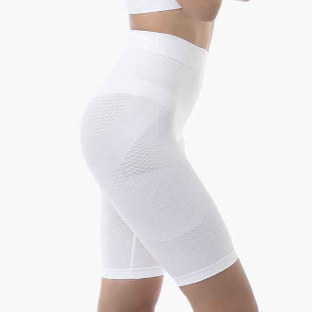 Buttlifting shapewear shorts with anti-cellulite control