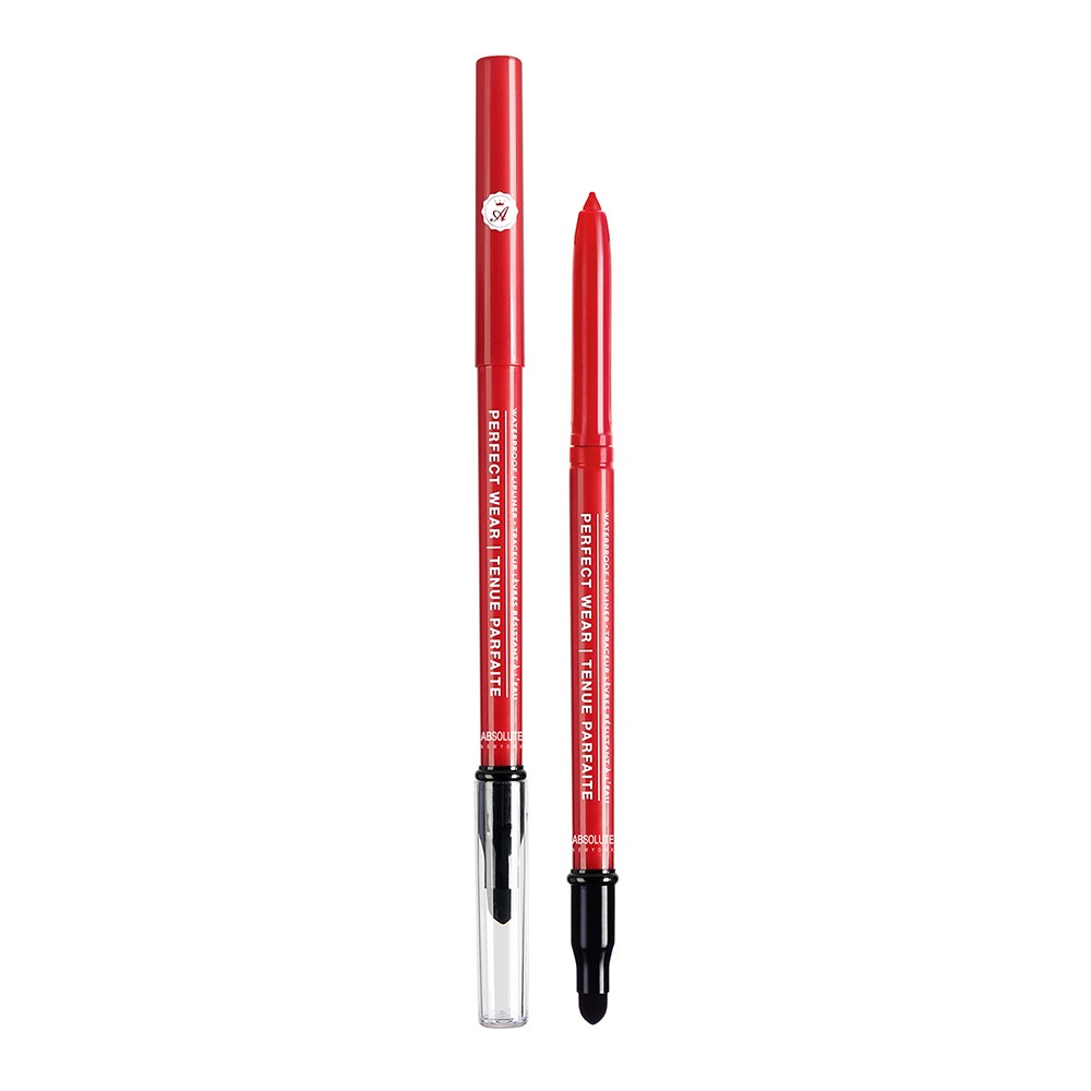ABSOLUTE Perfect Wear Waterproof Lipliner - Pinup Red - accessories