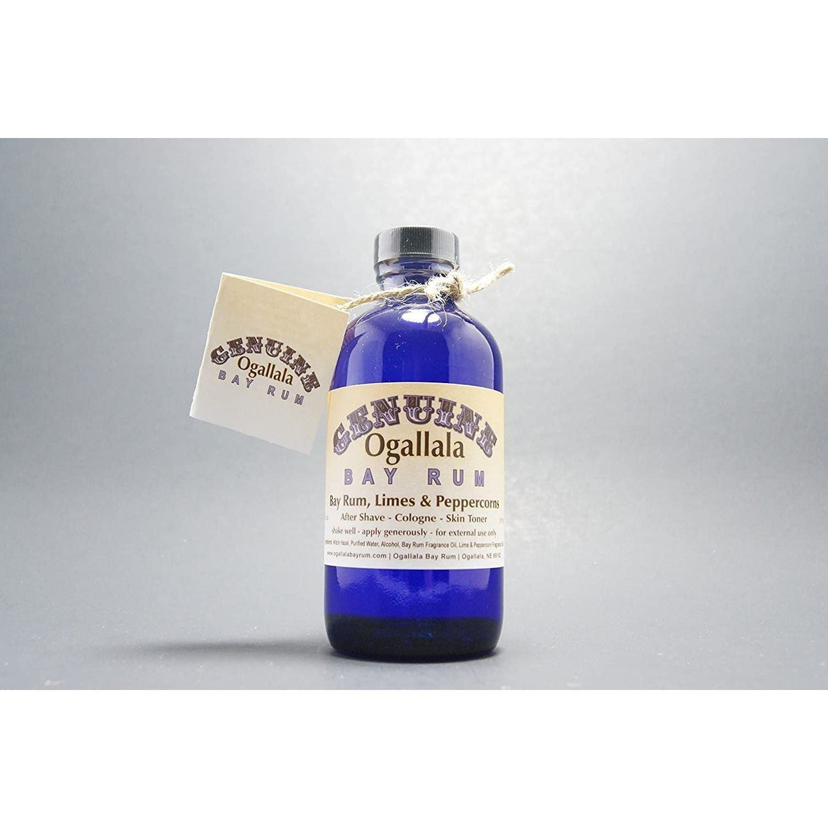 Ogallala Bay Rum, Limes & Peppercorns Pre Shave - After Shave - Skin Toner 8 Oz by Pasteur Pharmacy
