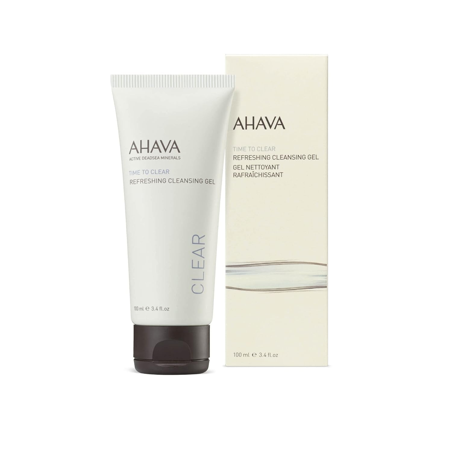Ahava Cleanse Refreshing Cleansing Gel, Soapless, 3.4 fl oz