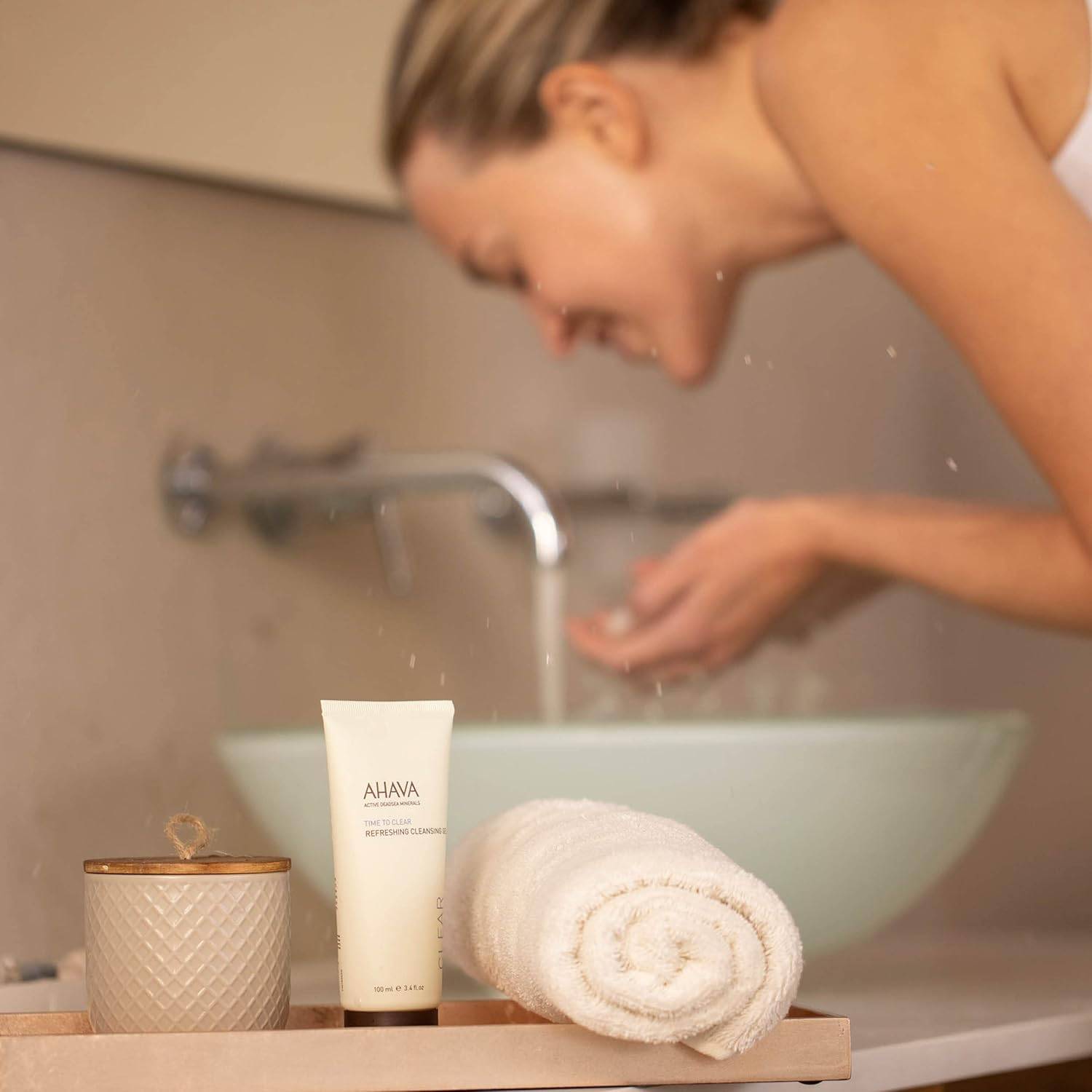 Ahava Cleanse Refreshing Cleansing Gel, Soapless, 3.4 fl oz