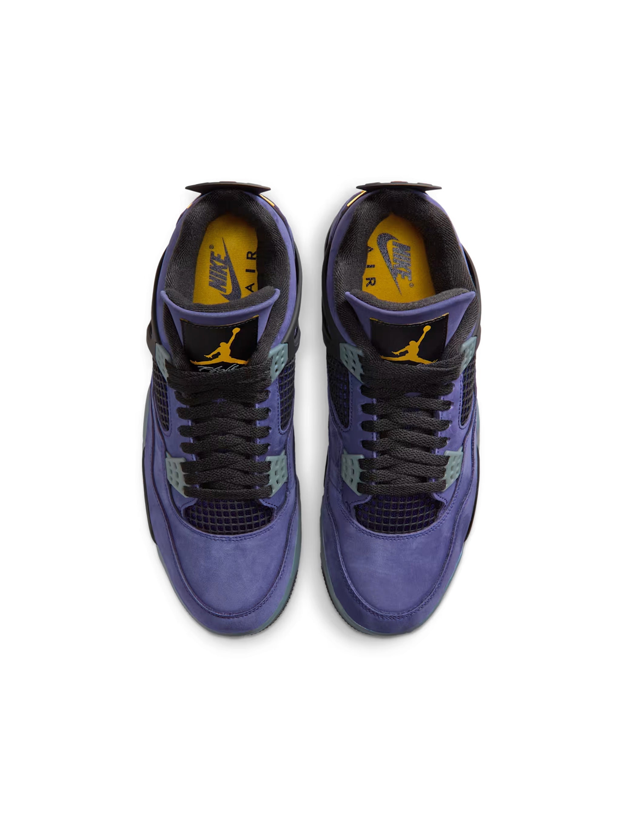 Air Jordan Big Kids 4 Retro - Lakers by Denim Exchange