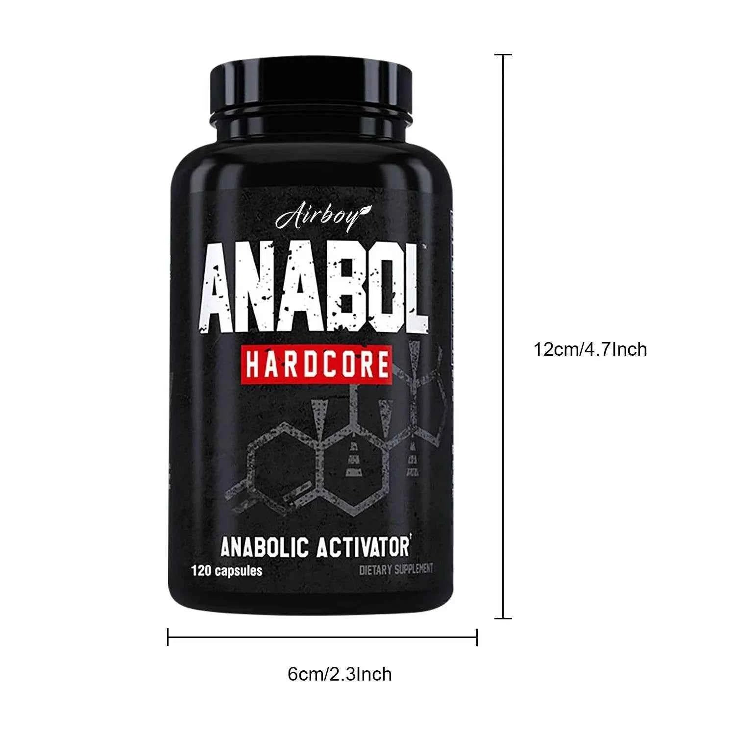 Anabol Hardcore Anabolic Activator Supplement Lean Muscle Mass Power