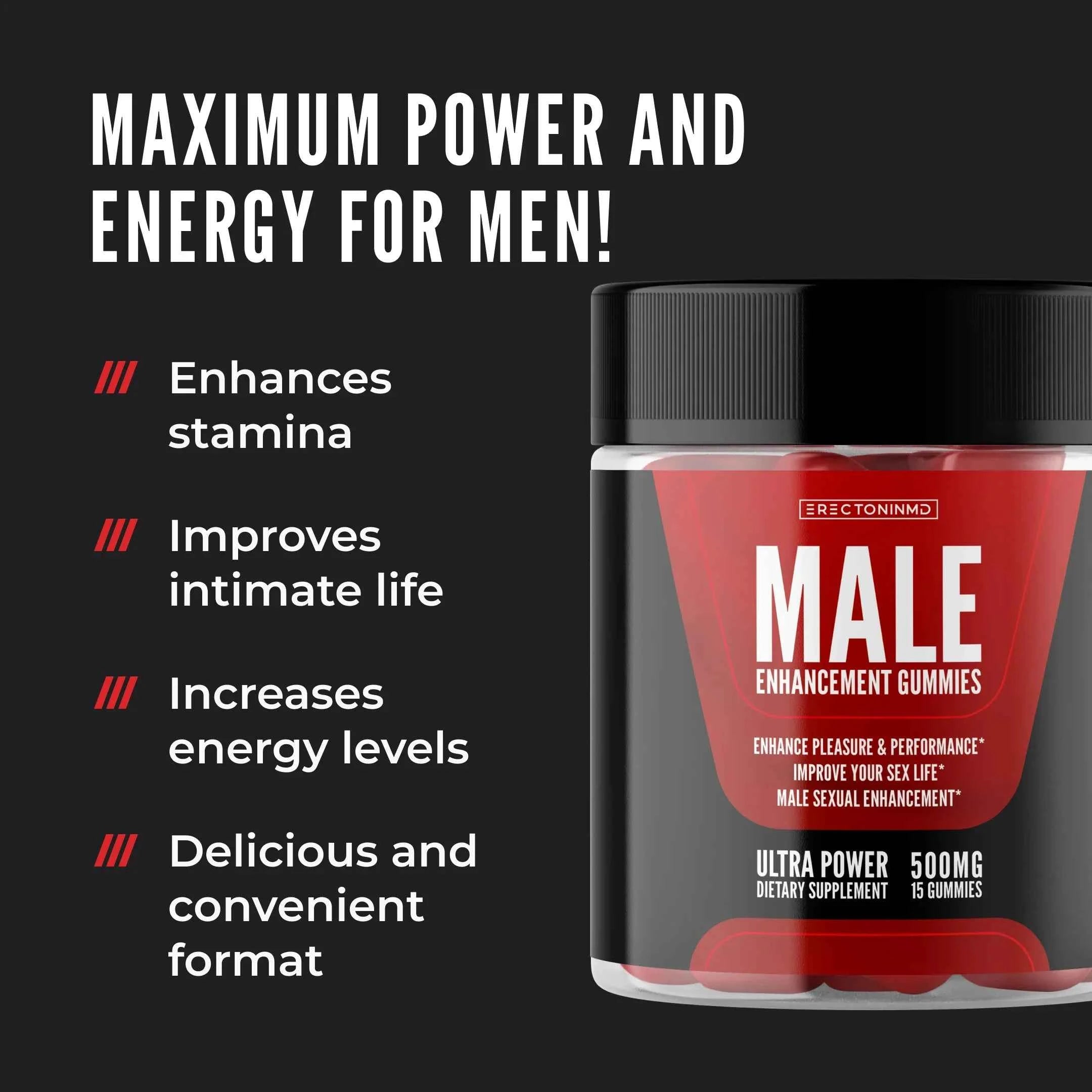 ERECTONINMD Male Enhancement Gummies DestGlow
