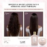 Alfaparf Milano Keratin Therapy Lisse Design Hydrating Kit - Keratin Shampoo and Keratin Hair Mask - Maintains and Enhances Keratin Hair Treatments - Anti-Frizz Hair Products