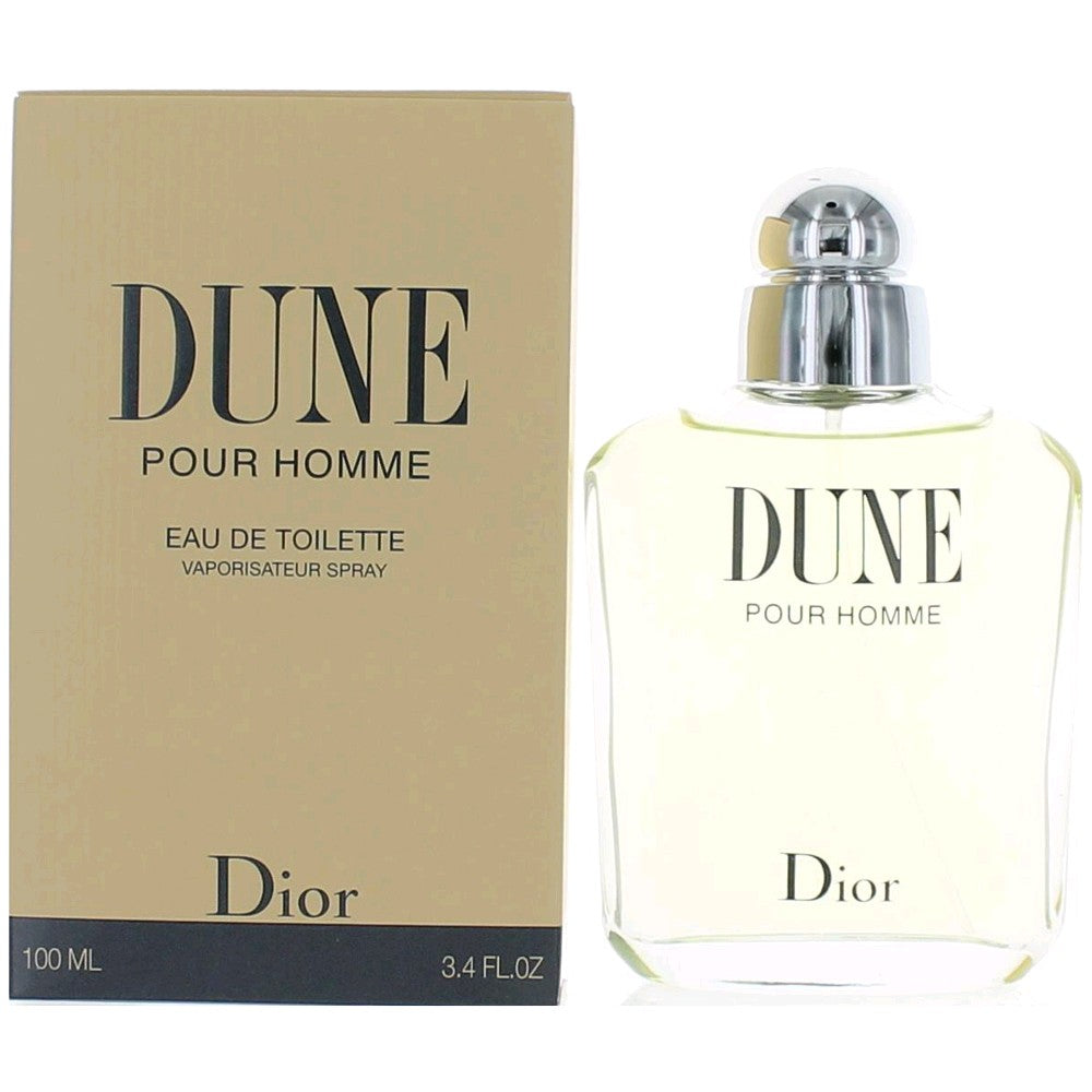 Dune Pour Homme, 3.4 oz EDT Spray for Men by Avera Group