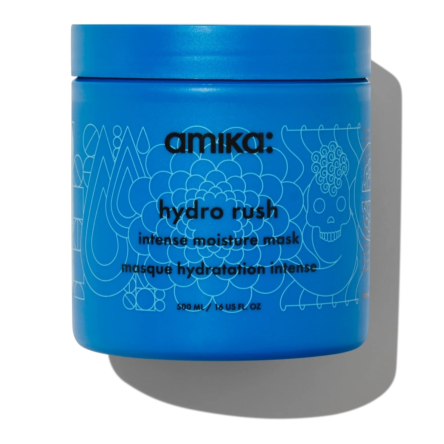Amika Hydro Rush Intense Moisture Hair Mask with Hyaluronic Acid DestGlow