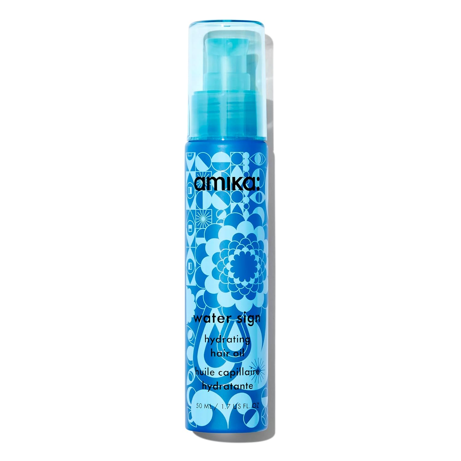 Amika Water Sign Hydrating Hair Oil with Hyaluronic Acid 1.7 Oz - DestGlow