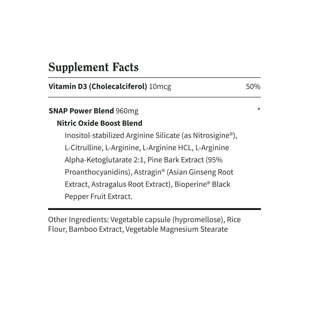 L-Arginine by Snap Supplements