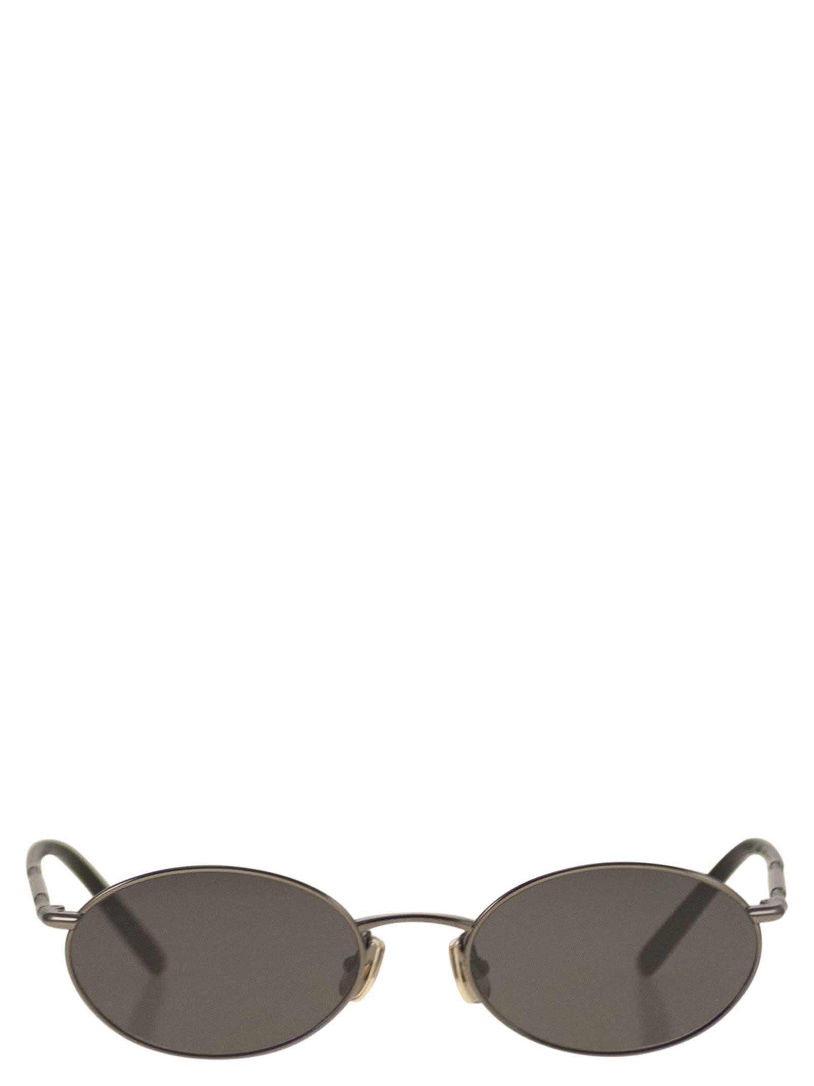 Brunello Cucinelli Unisex Timeless Reflections Sunglasses In Titanium by Luosophy