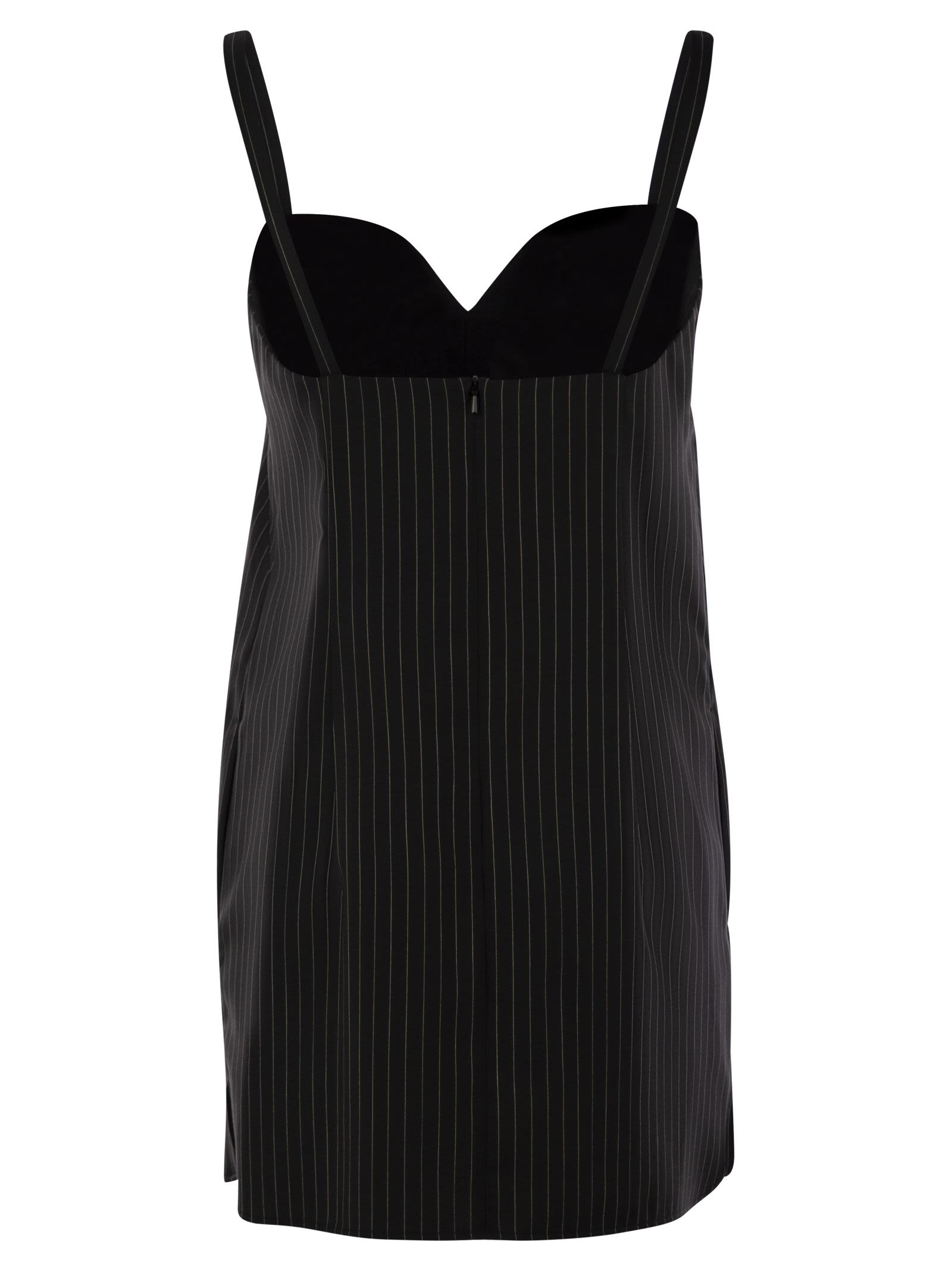 Max Mara Women Elam - Pinstripe Wool Cloth Dress by Luosophy