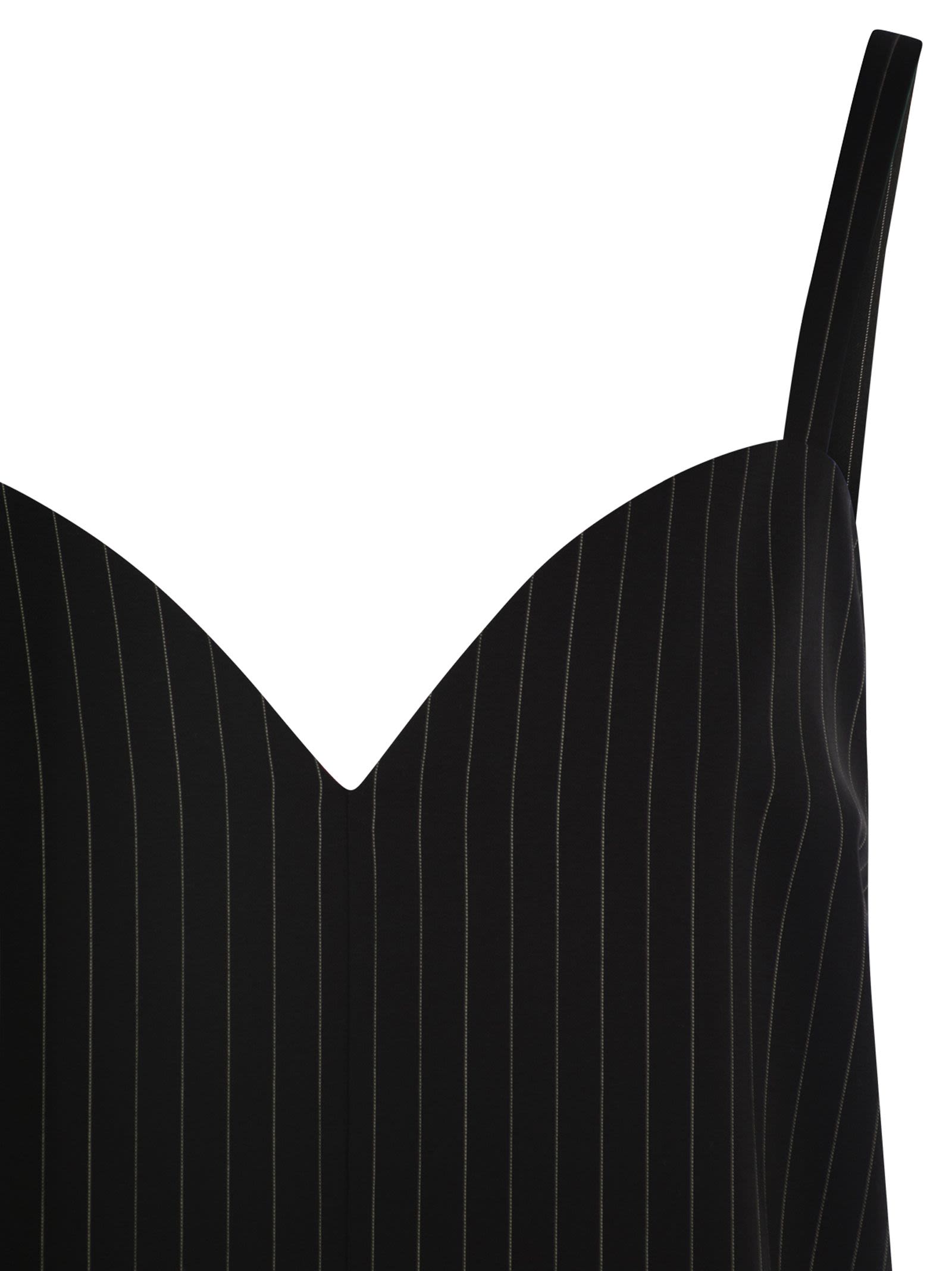Max Mara Women Elam - Pinstripe Wool Cloth Dress by Luosophy