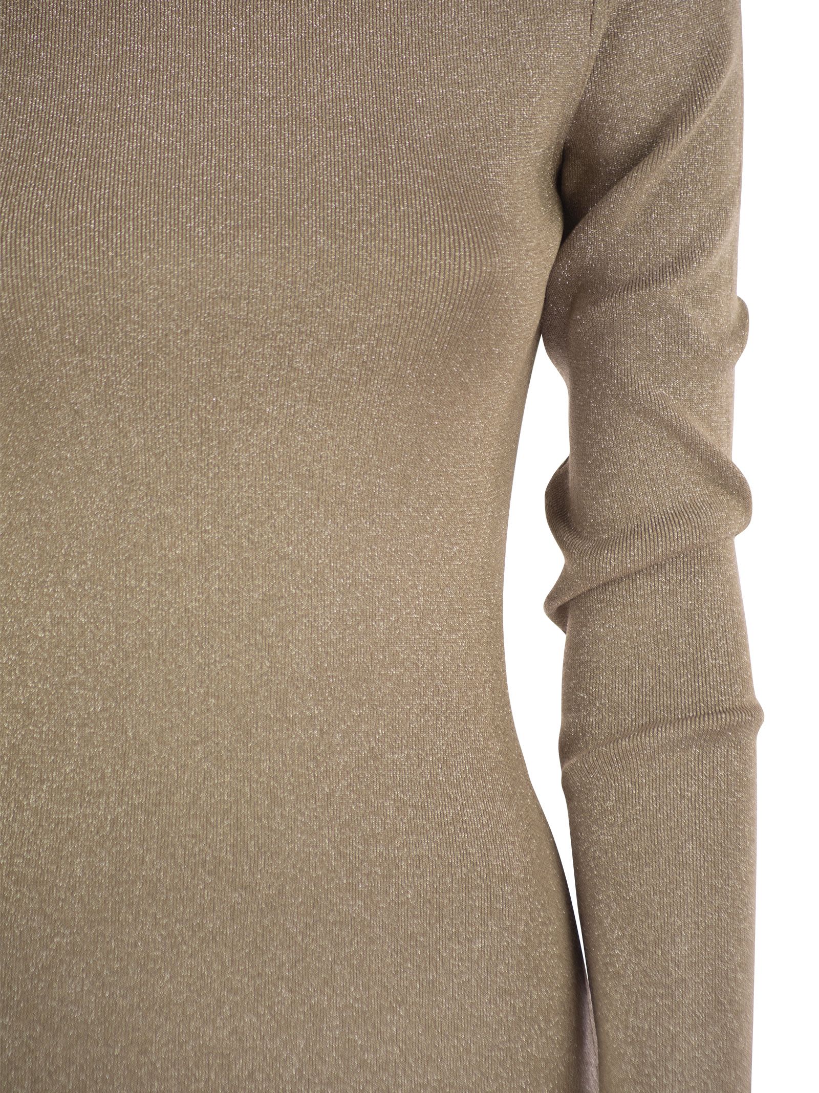 Max Mara Women Bracco - Viscose And Lurex Slim Dress by Luosophy