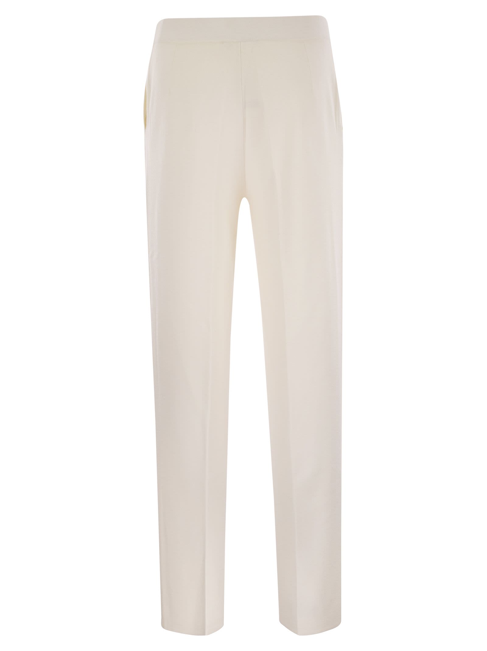 Max Mara Women Arno - Viscose And Wool Trousers