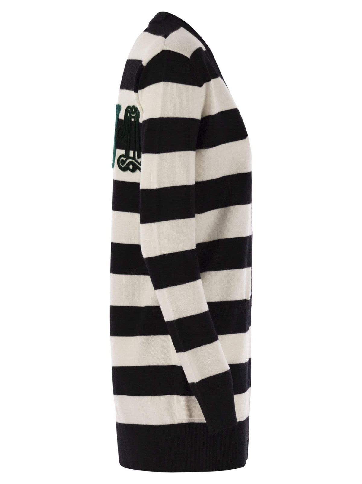 Max Mara Women Fiemme - Long Striped Wool Cardigan