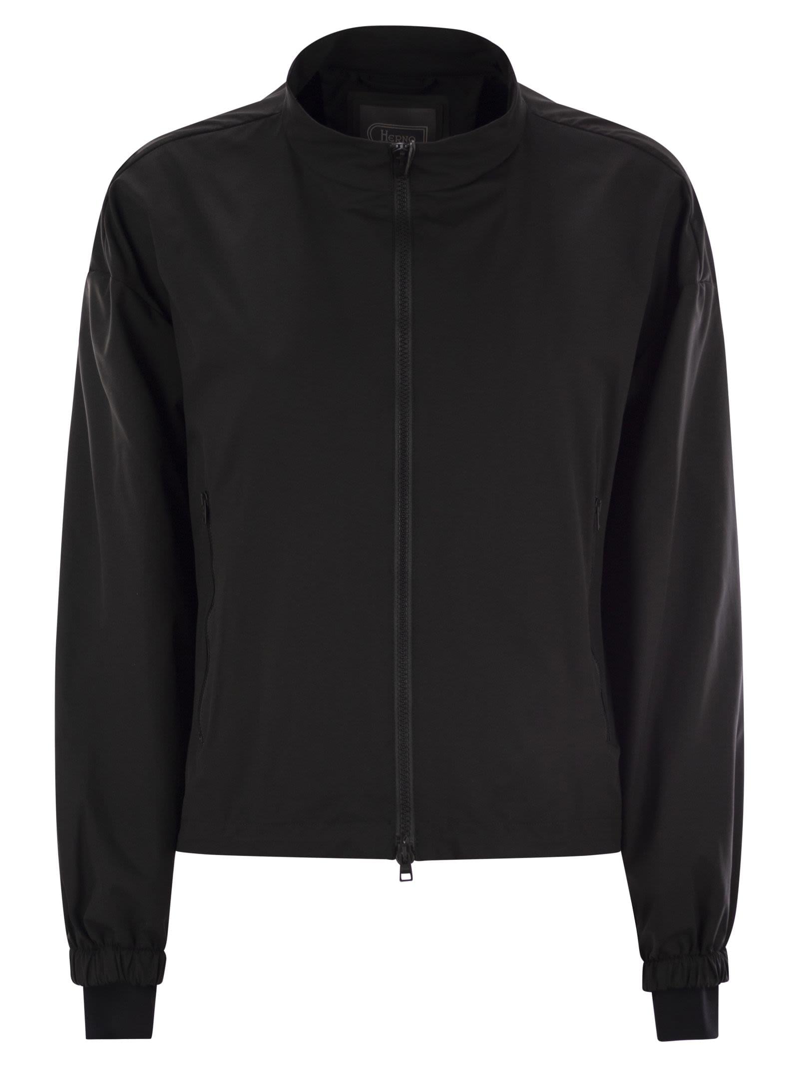 Herno Women Laminar Bomber Jacket With Zip