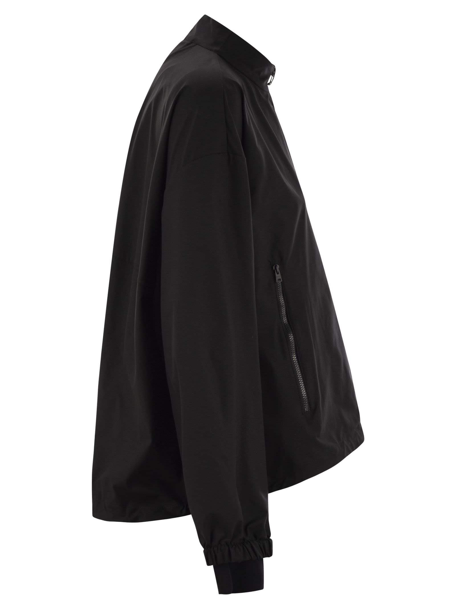 Herno Women Laminar Bomber Jacket With Zip