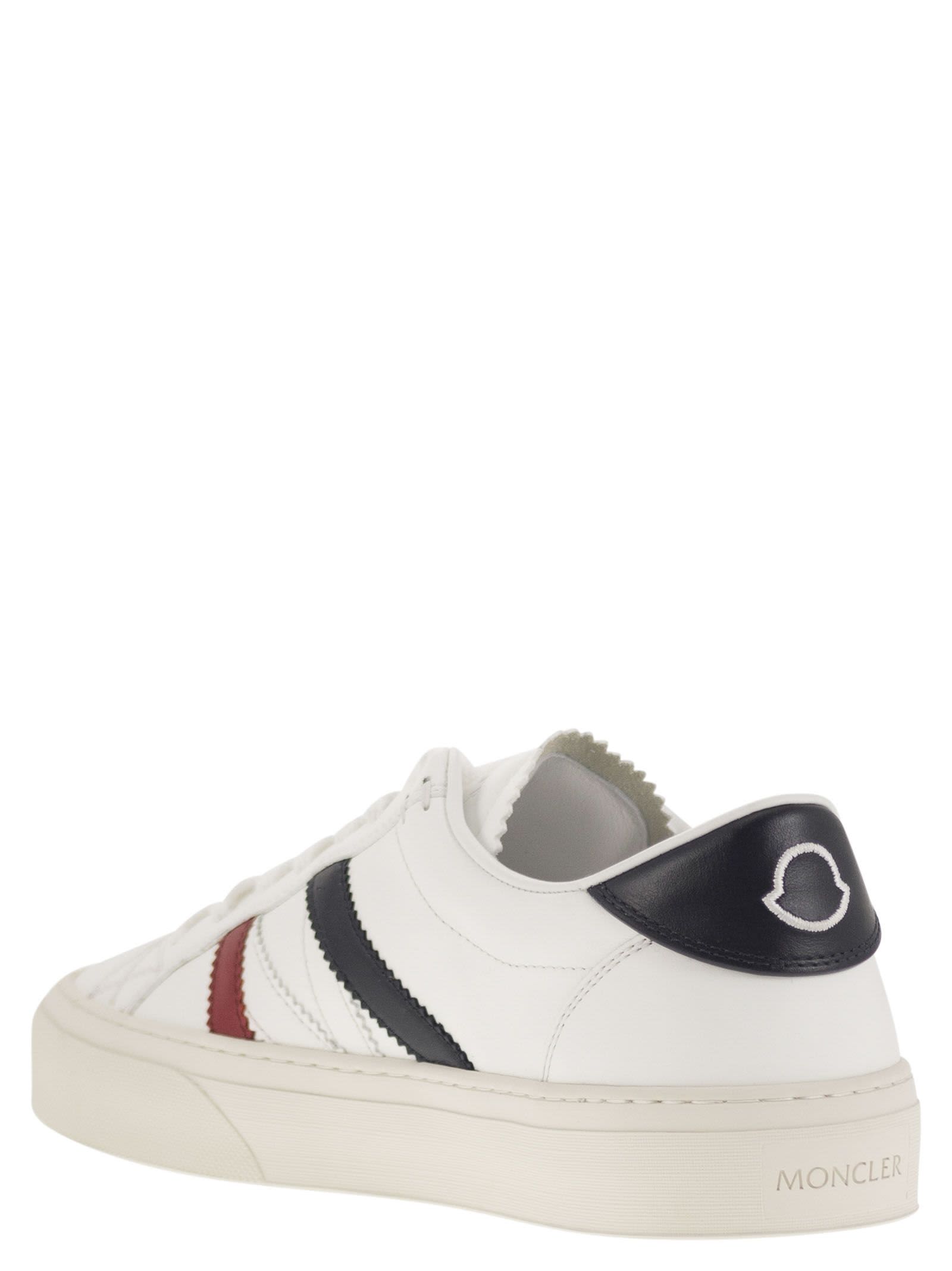 Moncler Women Monaco2 - Leather Trainer by Luosophy