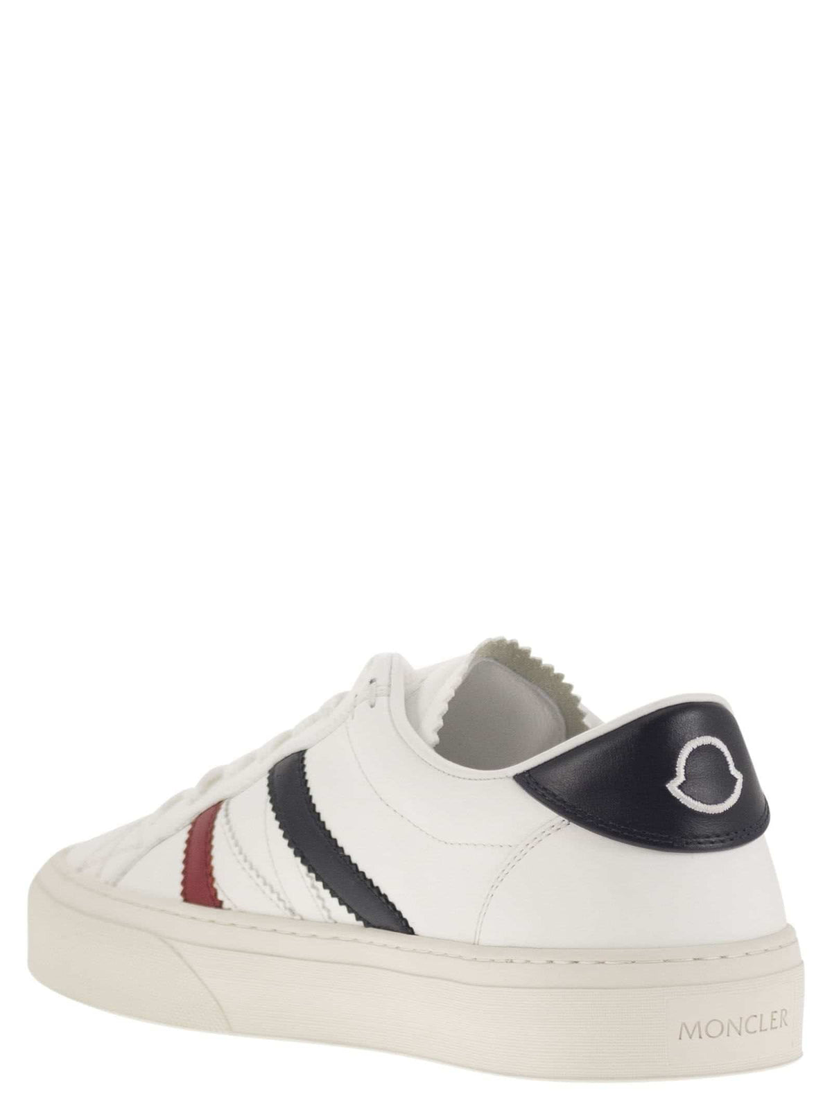 Moncler women monaco2 - leather trainer
