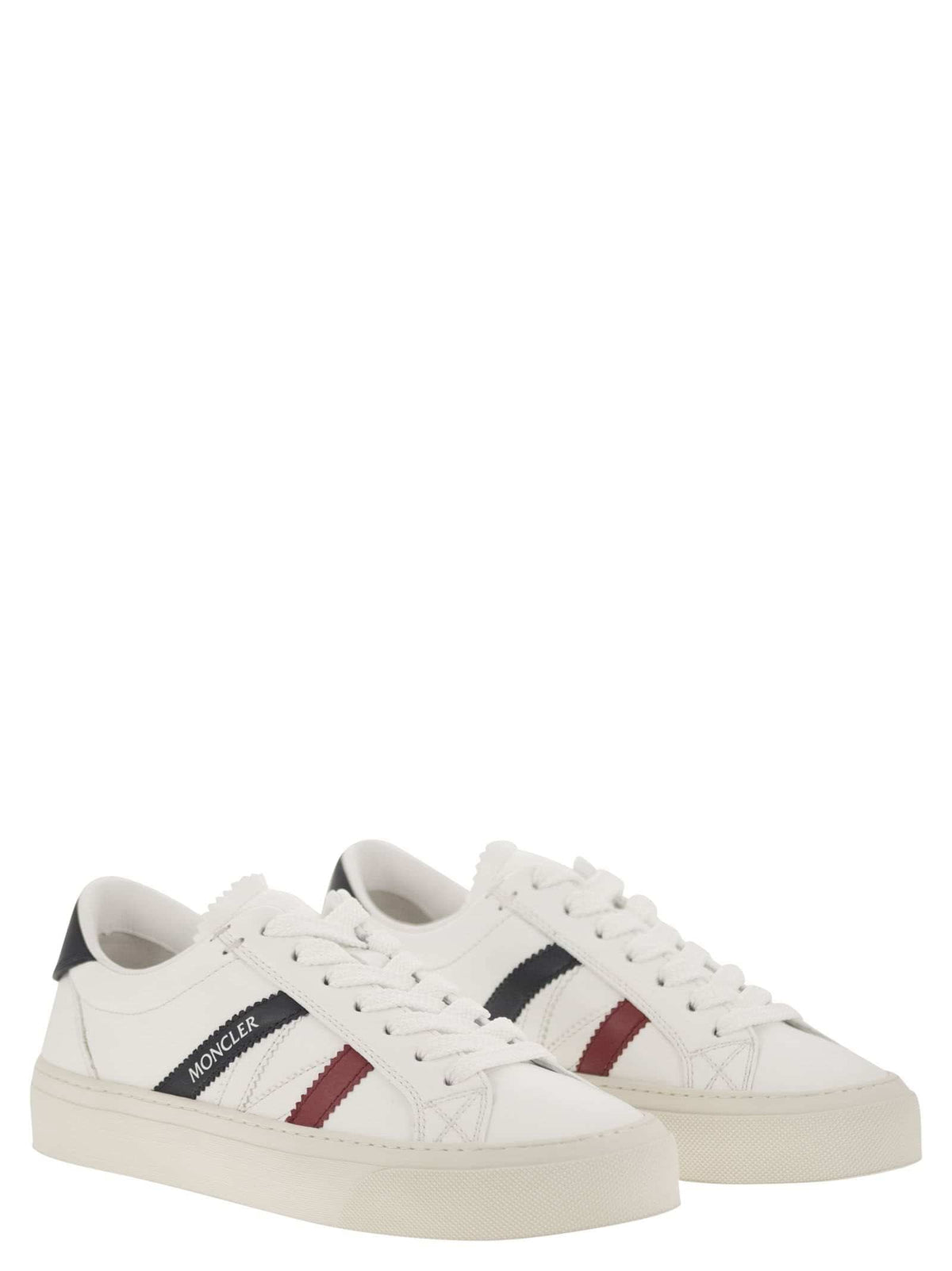 Moncler women monaco2 - leather trainer
