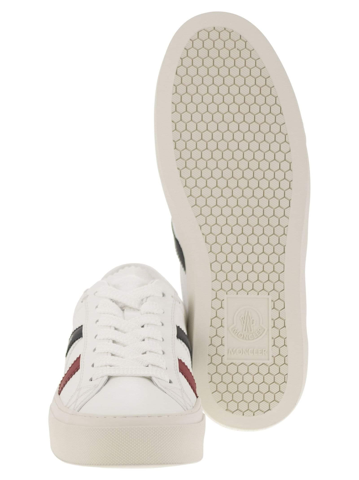 Moncler women monaco2 - leather trainer