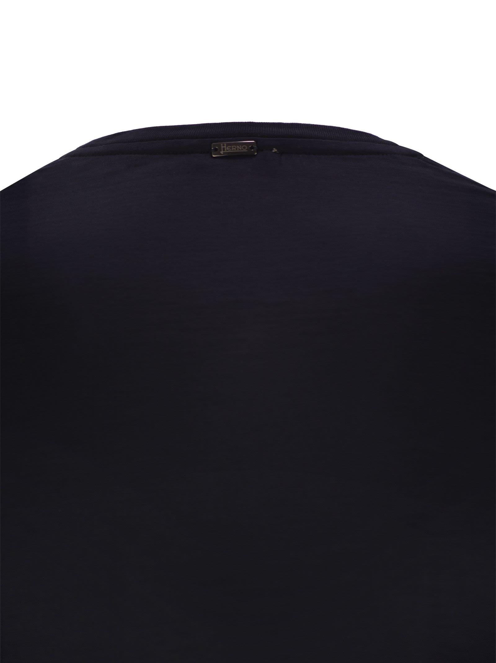 Herno Men Wool Jersey T-Shirt